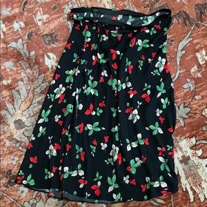 Halogen printed skirt